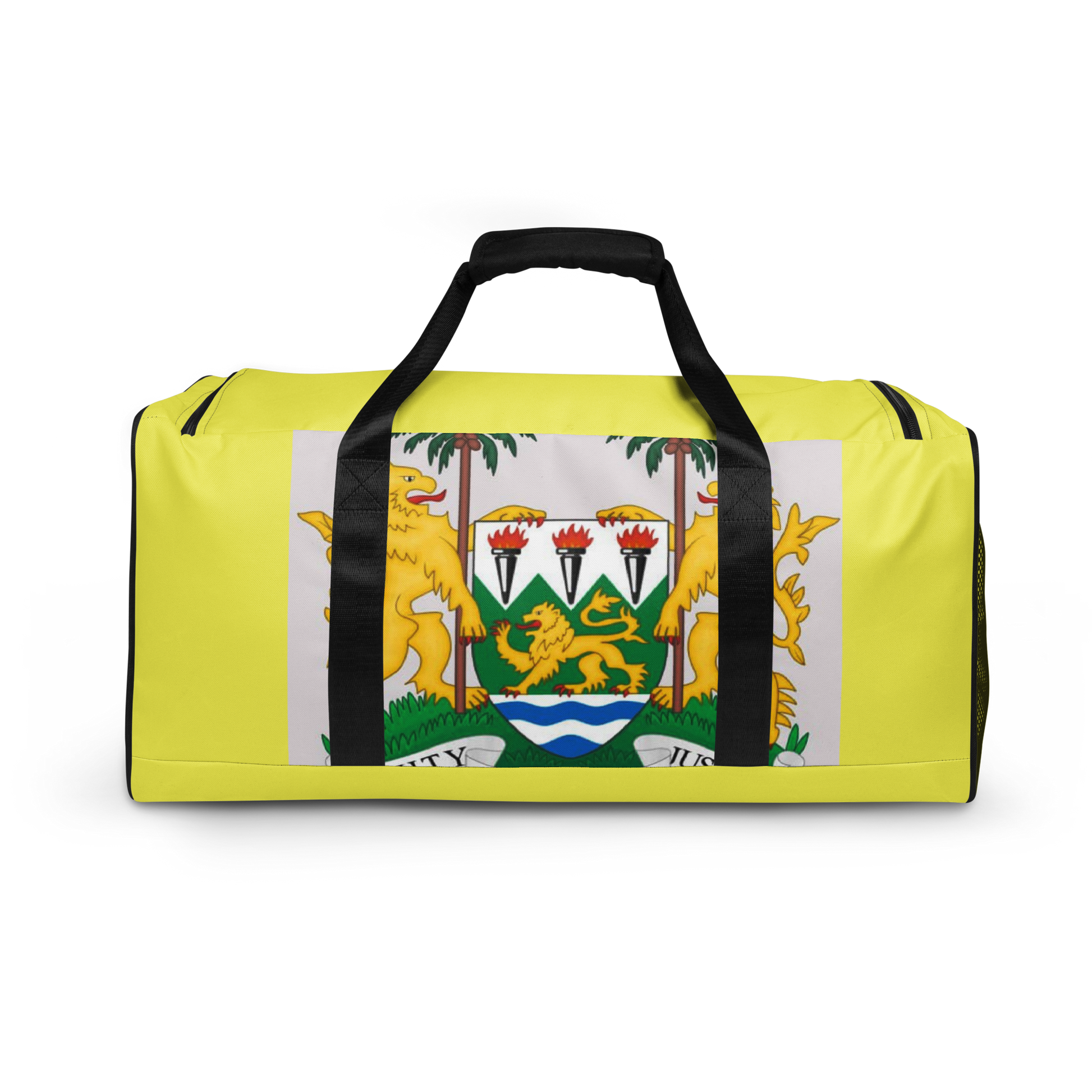 Sierra Leone Yello Duffle bag