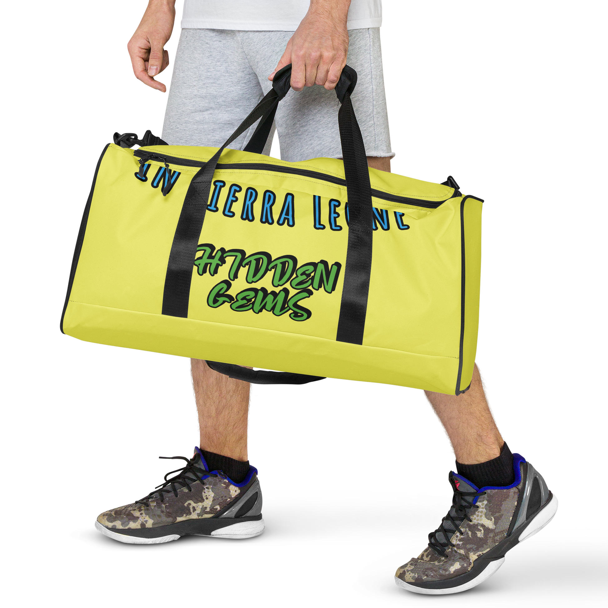 Sierra Leone Yello Duffle bag