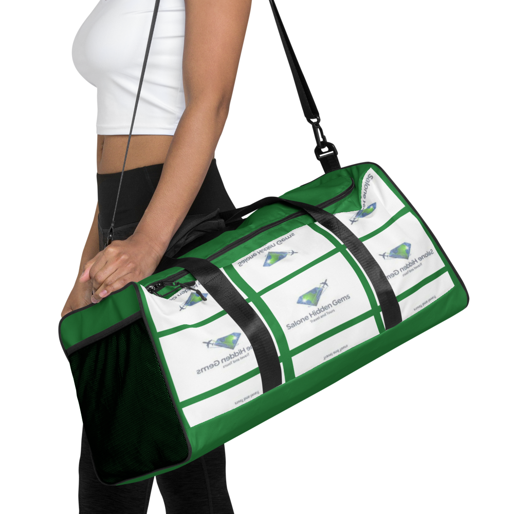 Green Diamond Duffle bag