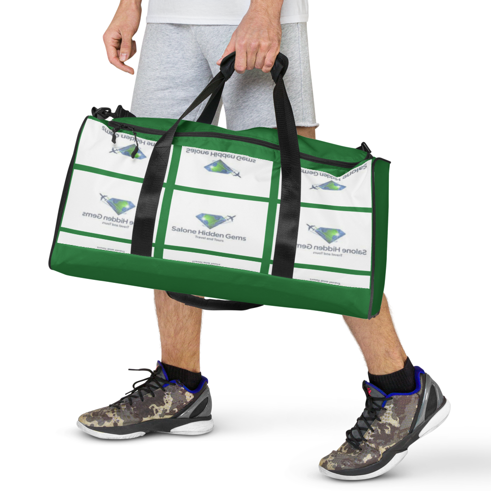 Green Diamond Duffle bag