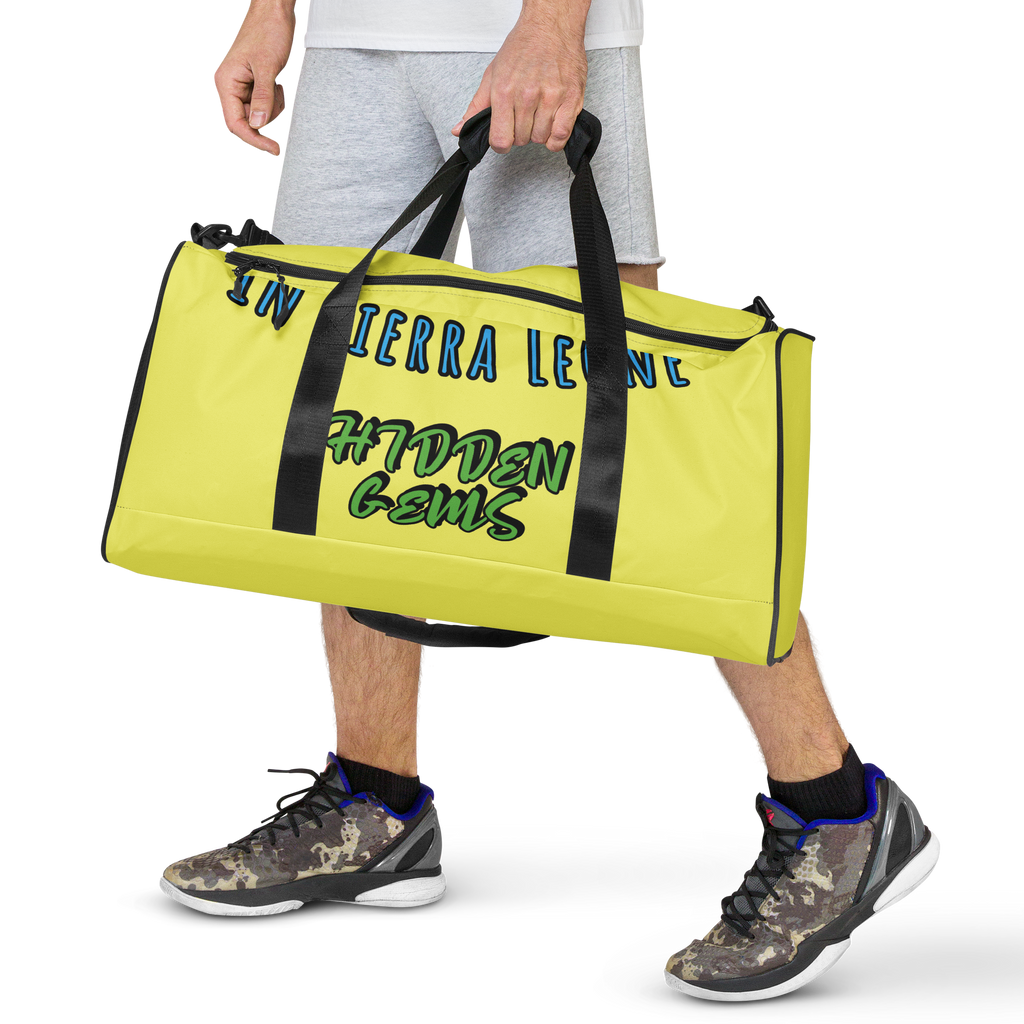 Sierra Leone Yello Duffle bag