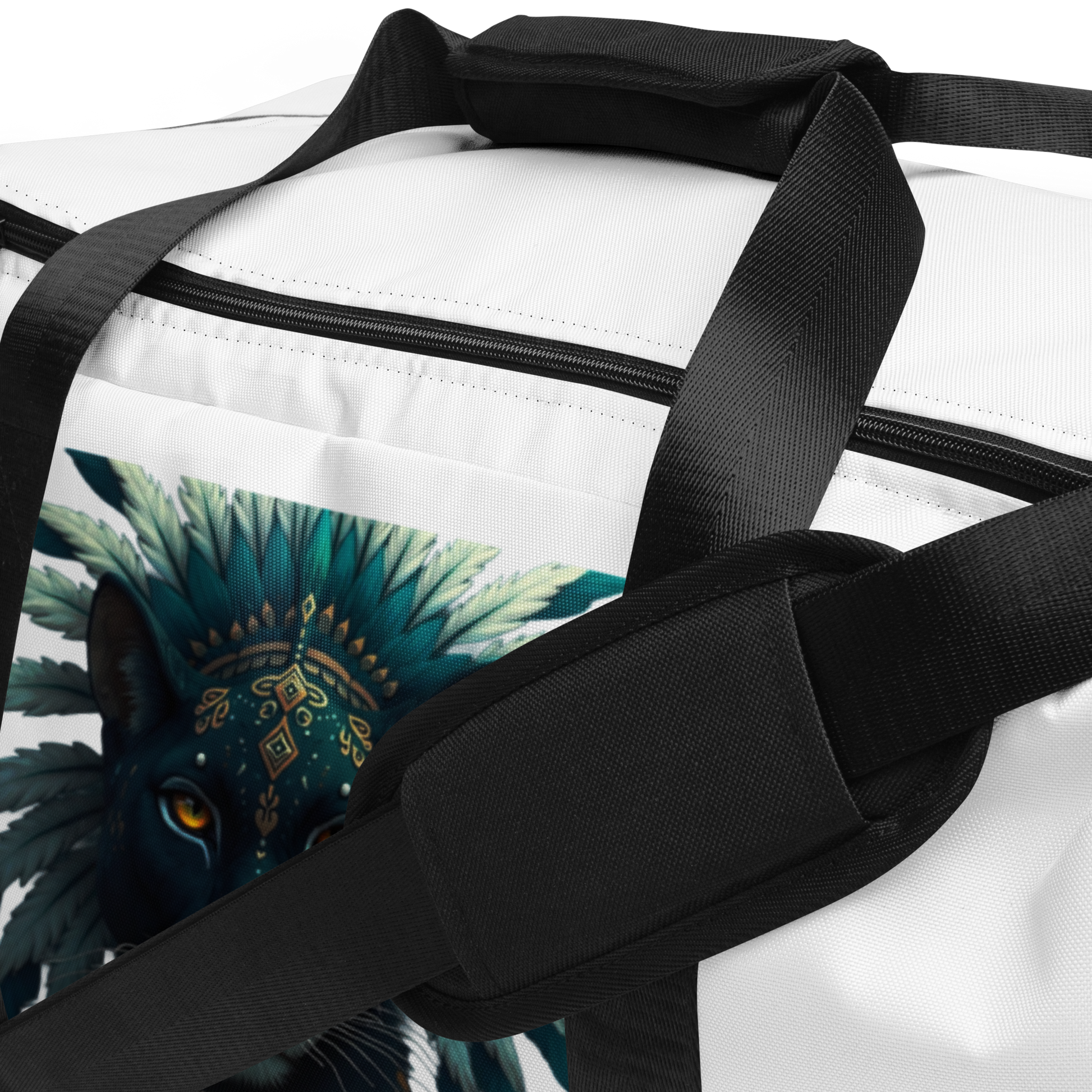 White Lion Gem Duffle bag